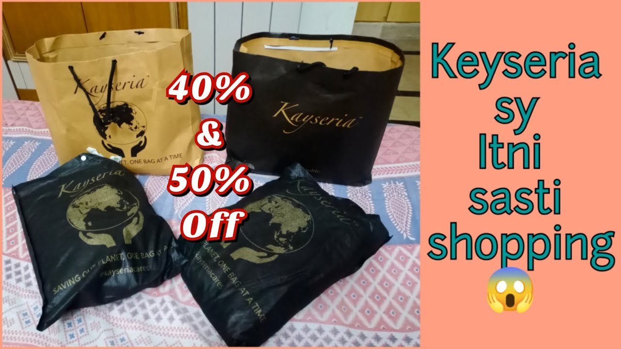 Keyseria sale shopping haul 