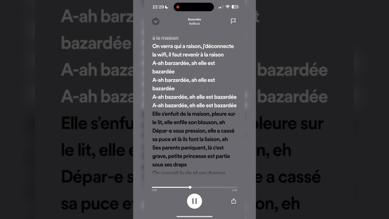 Keblack - Bazardée (Speed Up)