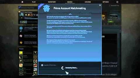 CS:GO Prime MatchMaking 4-21-16
