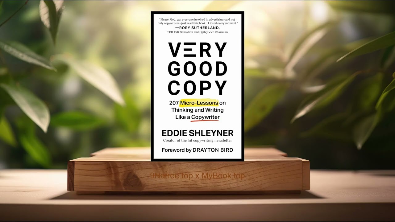 [Review] Very Good Copy (Eddie Shleyner) Summarized