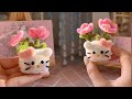 DIYで作るモール花の作り方/手作りプレゼント/可愛いハンドメイド