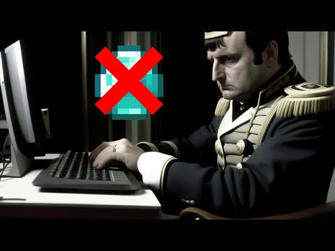 É verdade que a maior frustração de Napoleão foi nunca ter encontrado um diamante no Minecraft?