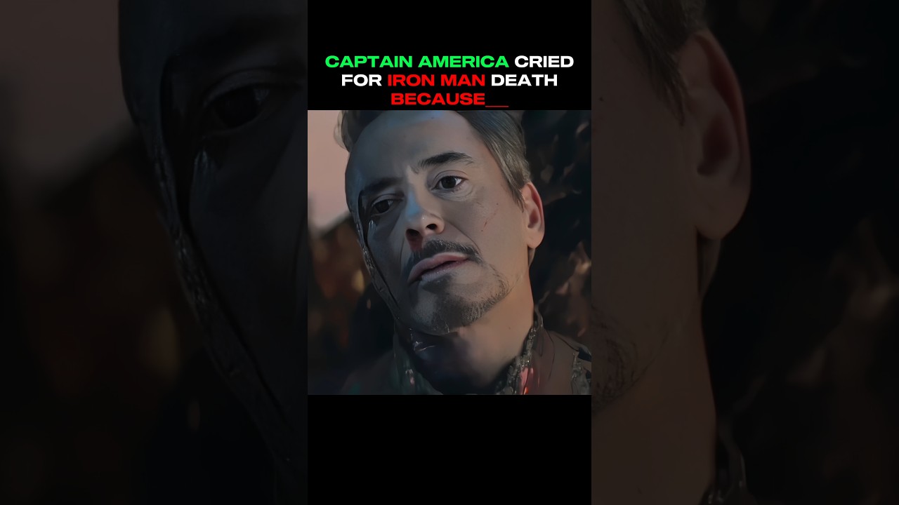 CAPTAIN AMERICA CRIED FOR IRON MAN DEATH 😔😭