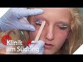Krasser Make-Up-Fail: Kim (14) schminkt sich mit Sekundenkleber! | Klinik am Südring | SAT.1 TV