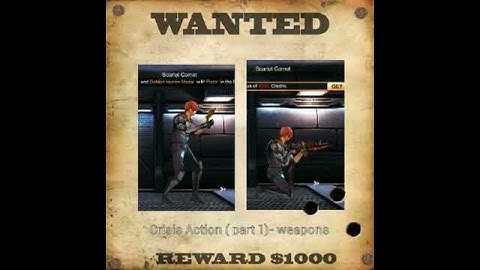 Crisis Action - part 1( weapons)