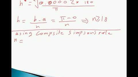 Numerical Analysis  11 Composite Numerical Integration Viedo 2