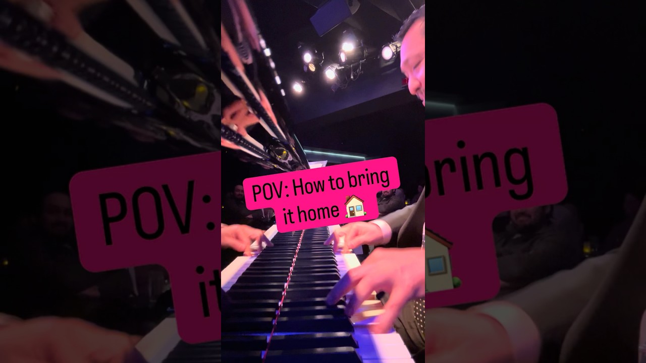 Donald Vega solos on “Back Home Blues” by Charlie Parker