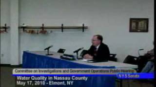 NYS Senate Committee on Investigations and Government Operations Public Hearing 5/17/10