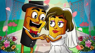TUNG TUNG TUNG SAHUR GOT MARRIED?! Brain Rot Animals 2D Cartoon Animation