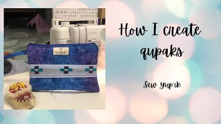Sew Yup'ik How I create qupaks screenshot 5