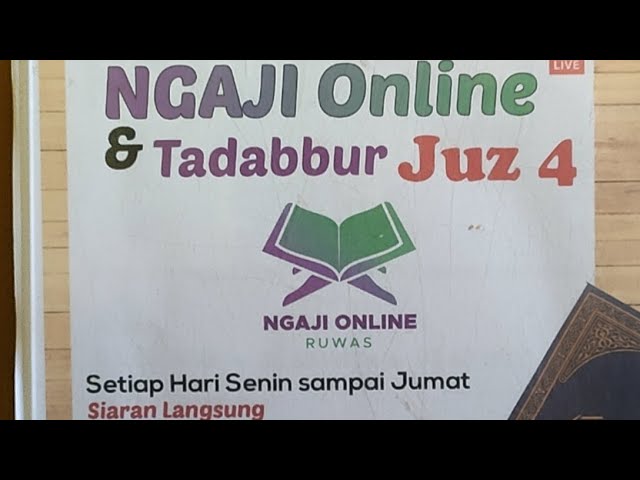 NGAJI ONLINE RUWAS Ust. Abu Abdillah Pert. 589 class=