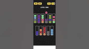 Ball sort puzzle level 1066 #ballsortpuzzle