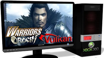 XENIA Xbox 360 Emulator - Warriors Orochi (2007). Vulkan. Test run on PC #1