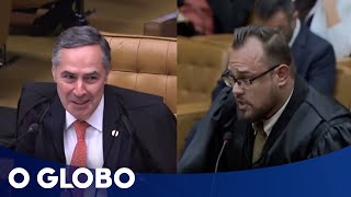 Barroso desmente advogado em julgamento sobre 8 de janeiro: 'Jamais disse que eleição se toma'