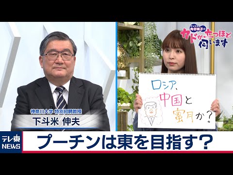 テレ東NEWS 2021/03/30 中・韓に急接近？　ロシアの秘めた戦略は【キャスター角谷暁子の「カドが立つほど伺います」】下斗米伸夫氏（神奈川大学　特別招聘教授）