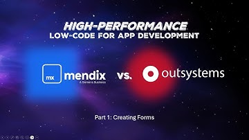 High-Performance Low-Code App Development - Mendix vs. OutSystems, Part 1