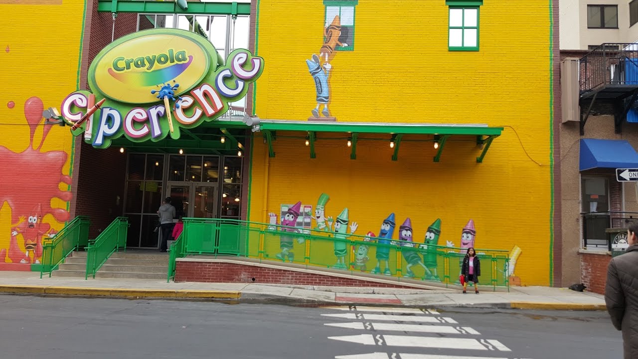 Crayola experience YouTube