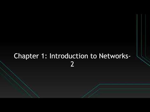 Chapter 1 Introduction to Networks - 2 - YouTube
