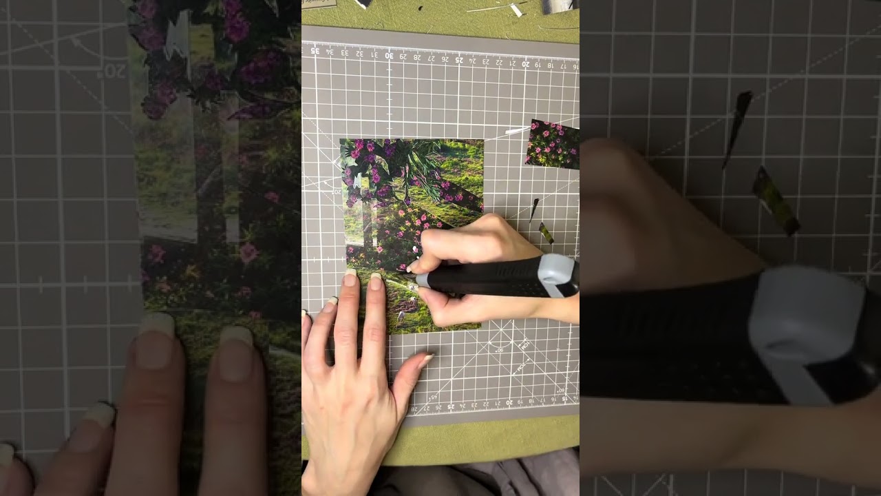 Krishna Forest- Thank you for watching #collageart #art #mixedmediaart #artist #artcreation