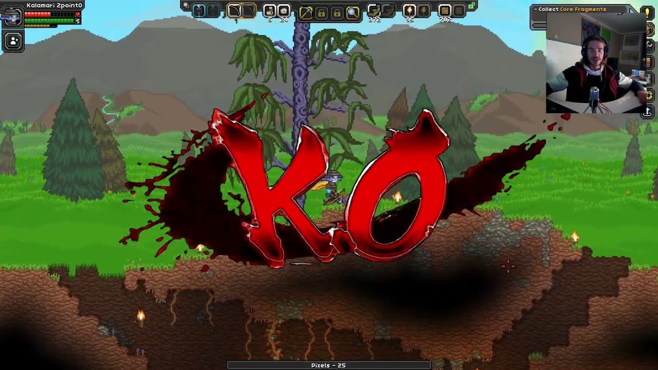 THE FISHMAN HUNTER-GATHERER 🐟🙆‍♂️ in STARBOUND! (Season 2 Episode 8: Let's Go Hunting!)