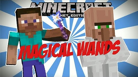 BECOME A WIZARD IN MINECRAFT!! - MAGICAL WANDS AND STAFFS - Mod Showcase