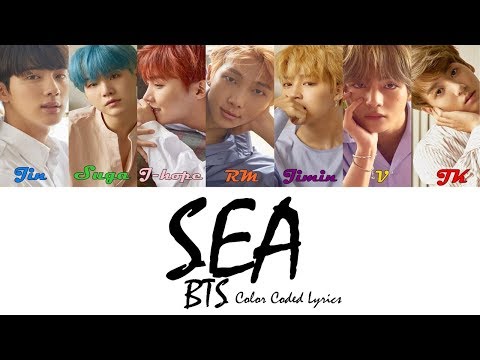 BTS (방탄소년단) - SEA (바다) Hidden Track LYRICS [Color Coded]