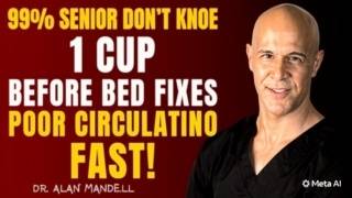 Seniors, Just 1 Cup of THIS Drink Increases Blood Flow and Circulation in Legs & Feet in 24 Hours!