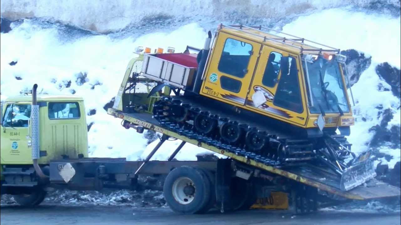 How to Drive A Snowcat YouTube