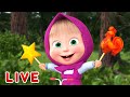 🔴 LIVE! Masha e Orso 👱‍♀️🐻 Le gare della foresta 🏒♟ Cartoni animati per bambini