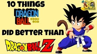 10 Ways Dragon Ball is Better Than Dragon Ball Z