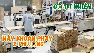 Trình diễn WM-2800-S2R4 – Máy khoan phay tải nặng, mạnh mẽ cho gỗ tự nhiên