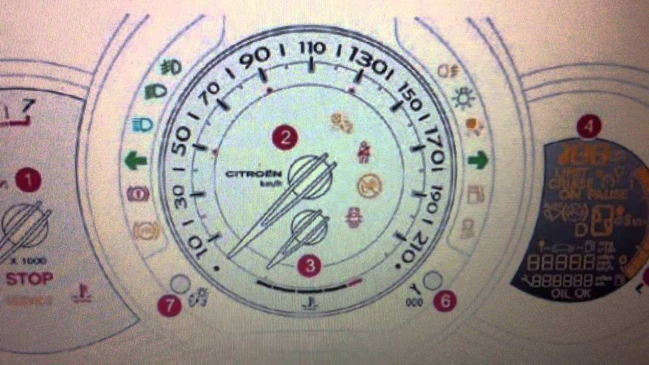 Citroen DS3 Airbag Warning Light How To Turn It Off YouTube