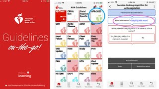 New Quick Start Guide for the AHA Interactive Decision-Making Algorithm for Anticoagulation screenshot 5