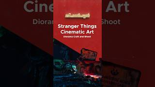 Miniature Film Set | Stranger Things Cinematic Art#cinematic #strangerthings #diorama #malayalam