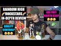 🌈Rainbow High Rockstars In-Depth Review🌈 (And Some Quality Control Issues 😥)