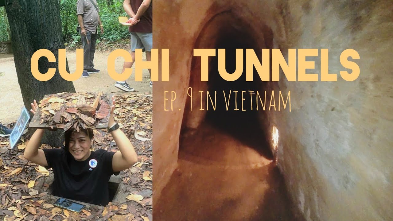 episode 9: the Cu Chi tunnels experience | VIETNAM VLOG