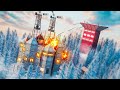 9,000 HOUR SOLO DEFENDS ARCTIC EMPIRE (5 Raid Attempts) - Rust Movie