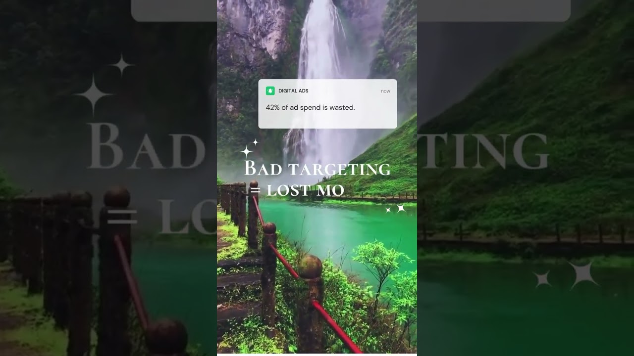 "42% of Ad Spend Is Wasted! Stop Losing Money on Bad Targeting 💸🚀"