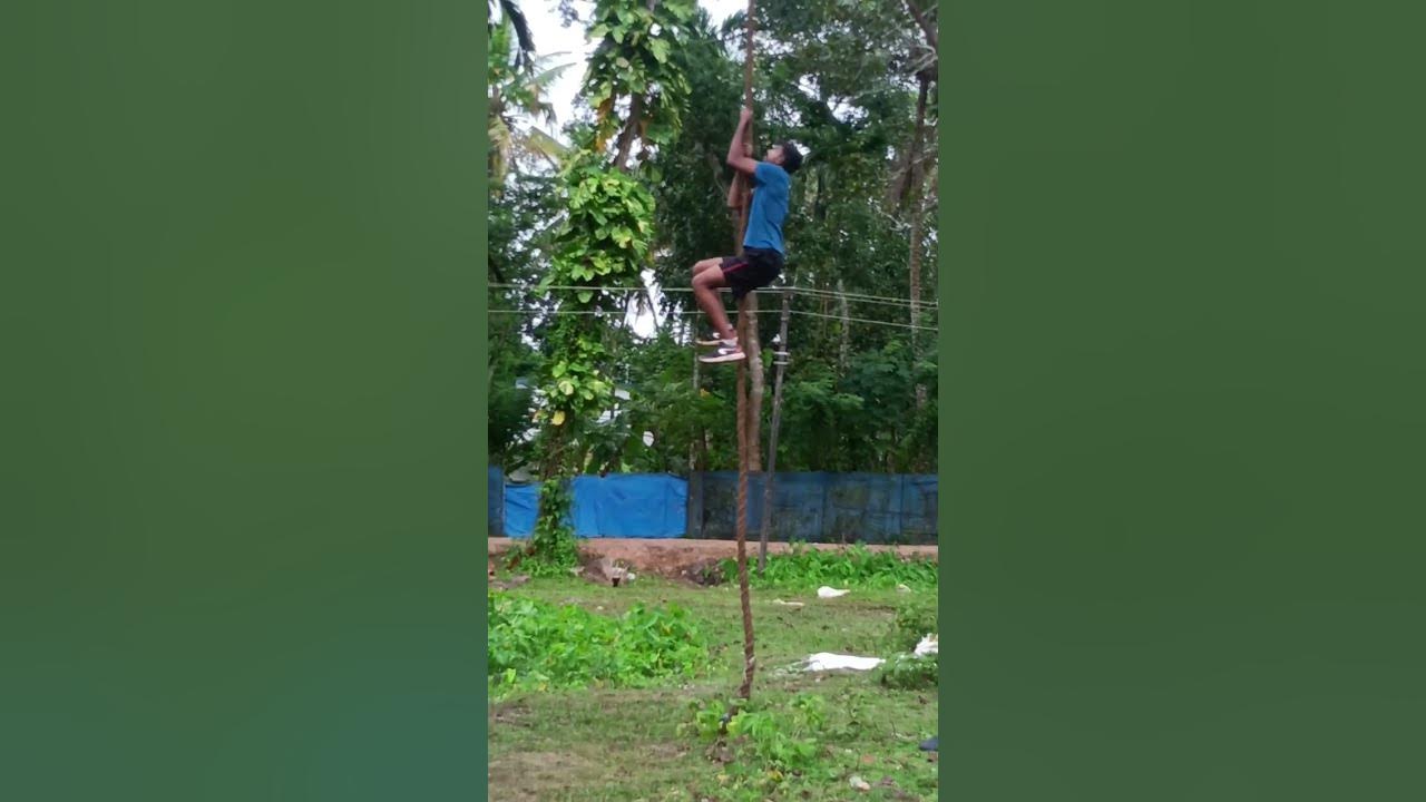 Rope Climbing Kerala CPO practice YouTube