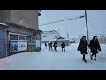 雪の青森・黒石 - Snowy Kuroishi, Aomori : Fading Blue Hour & Heavy Snow【4K Japan Walk】