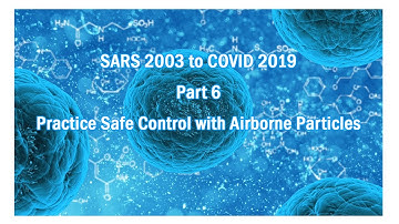 SARS 2003 to COVID 2019, PART 6, CONTROL AIRBORNE PARTICLES