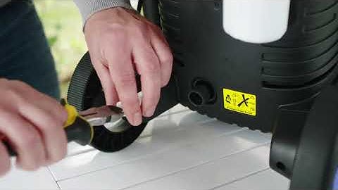 How to Clean the Filter on your Nilfisk High Pressure Washer