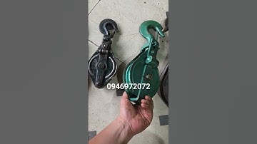 puly ròng rọc treo cáp nhật bãi #ròng_rọc_nhật_bãi