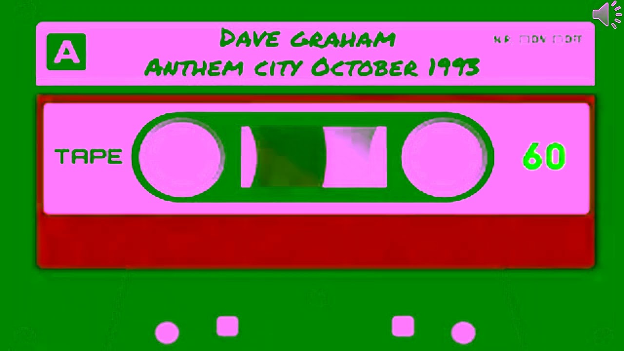 DJ Dave Graham Live @ Anthem City - October 1993  Part 1