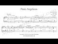 Panis Angelicus - A Major