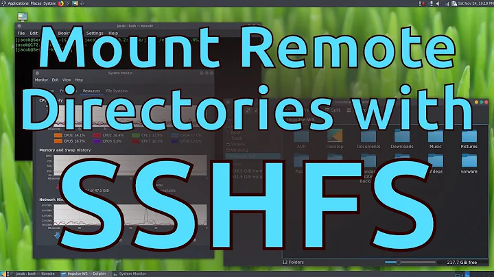 Mount Network Directories with SSHFS