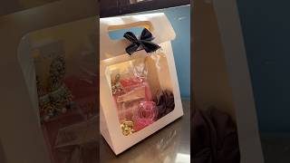 Cute aesthetic hamper gift set #Hamper #Jhumkay #Necklace #Scrunchies #nails