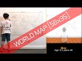 Smarty dots  world map 58x35