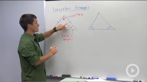 Isosceles Triangles