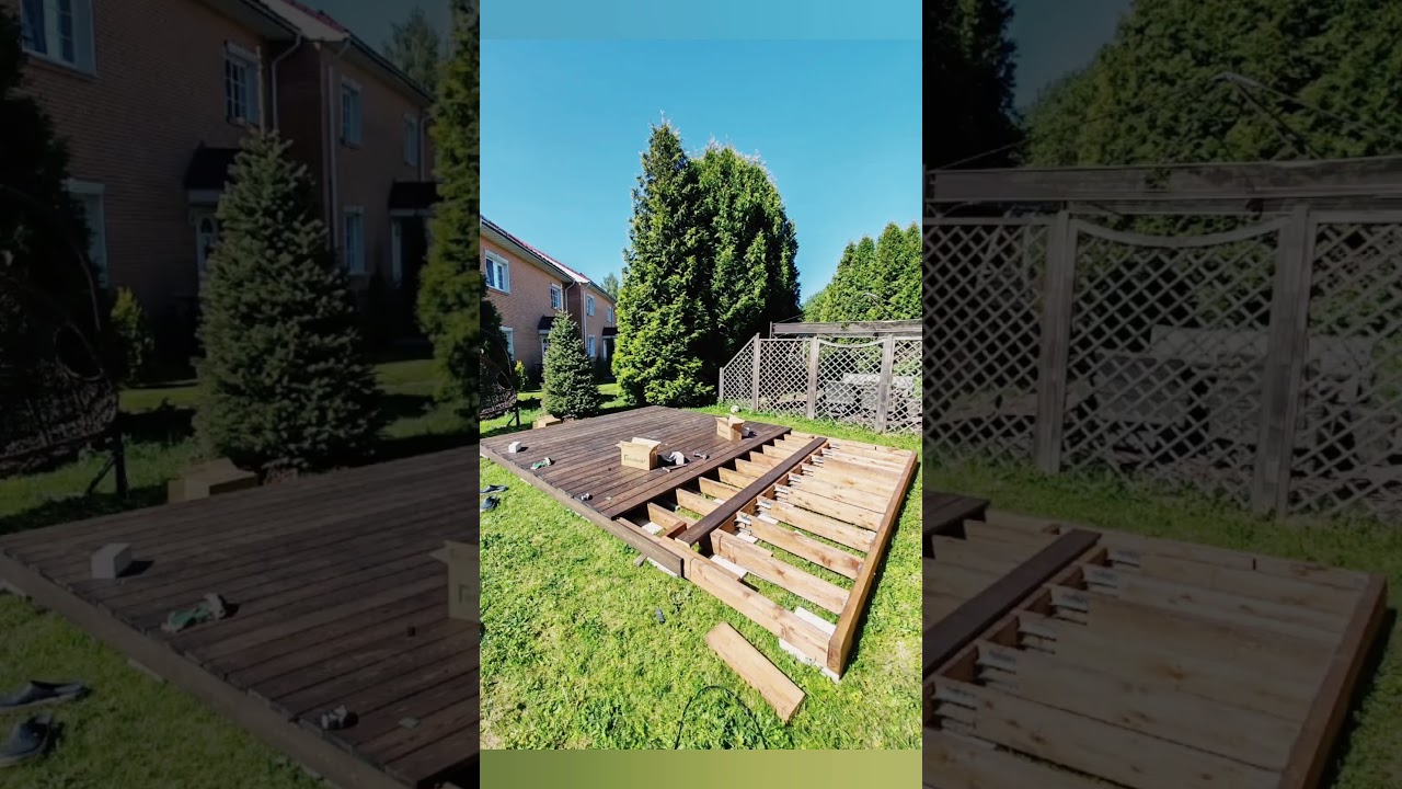 Террасный настил за два дня. 